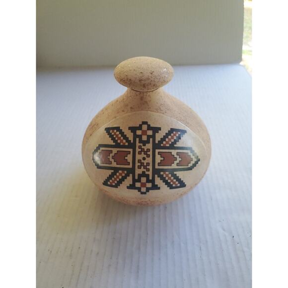Navajo Jar With Lid From Mud Magic Ceramics By Regina Sauer Tonopah Nevada